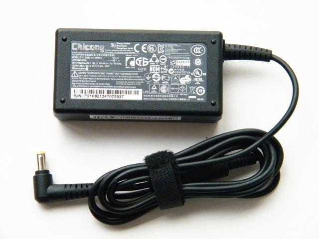 純正新品 Chicony A11-065N1A ACアダプター 19V 3.42A DCコネクタ：丸型 外径約5.5mmФ　内径1.7mmФ