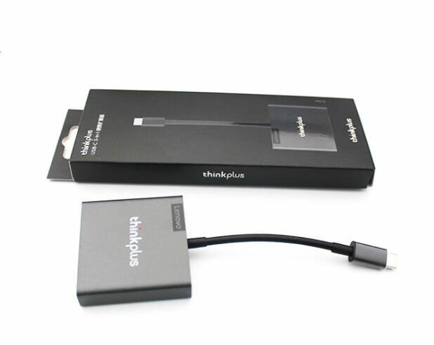 Lenovo ノートPC用端子拡張アダプタ USB3.0 (TypeC) 接続 (HDMI/VGA) 4x91D69716