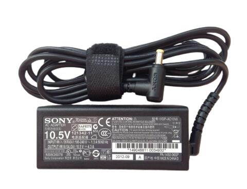 純正SONY VAIO 10.5V 3.8A ACアダプター 45W 電源アダプタ VJ8AC10V9 AC10V9 VGP-AC10V10互換