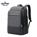 【BOPAI】【最新型】ビジネスリュック 大容量 大きめ メンズ 出張 軽量 防水 ビジネス リュック USB充電ポート付き バックパック 180°開口 マルチ...