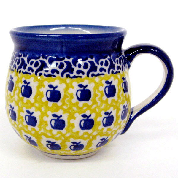 　ポーランド陶器・食器　マグカップS 0.2L マニュファクトゥラ社 K67-ALC30 〔ポーリッシュポタリー　ポーリッシュ・ポタリー〕〔ポーランド食器　食器　Poland　ポーランド〕のサムネイル