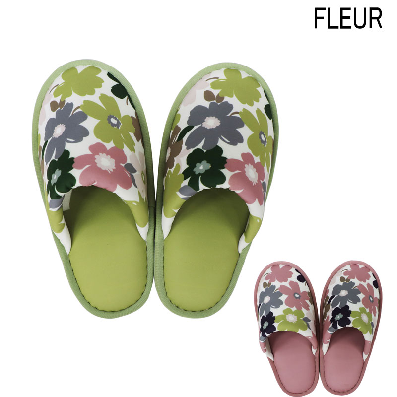 Rakuten - トイレ スリッパ FLEUR フルール花柄