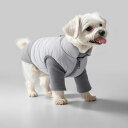 ペット服 ダウンコート 防寒 防風 冬用 犬猫服 おしゃれ 軽量 暖かい 着脱簡単 小型犬 中型犬 猫用 ピンク グレー M/L/XLサイズ