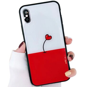 iPhone12 ケース iPhone 12 pro ケース ガラス 可愛い iPhone12ProMAX iPhone12mini ガラスケース PhoneSE2 Phone11 Pro 韓国 ハート イラスト iPhone11ProMAX 背面 薄 iPhone11 iPhoneXR iPhoneX かわいい XS バイカラー 7 おしゃれ 8 Plus スマホケース アイフォン GH