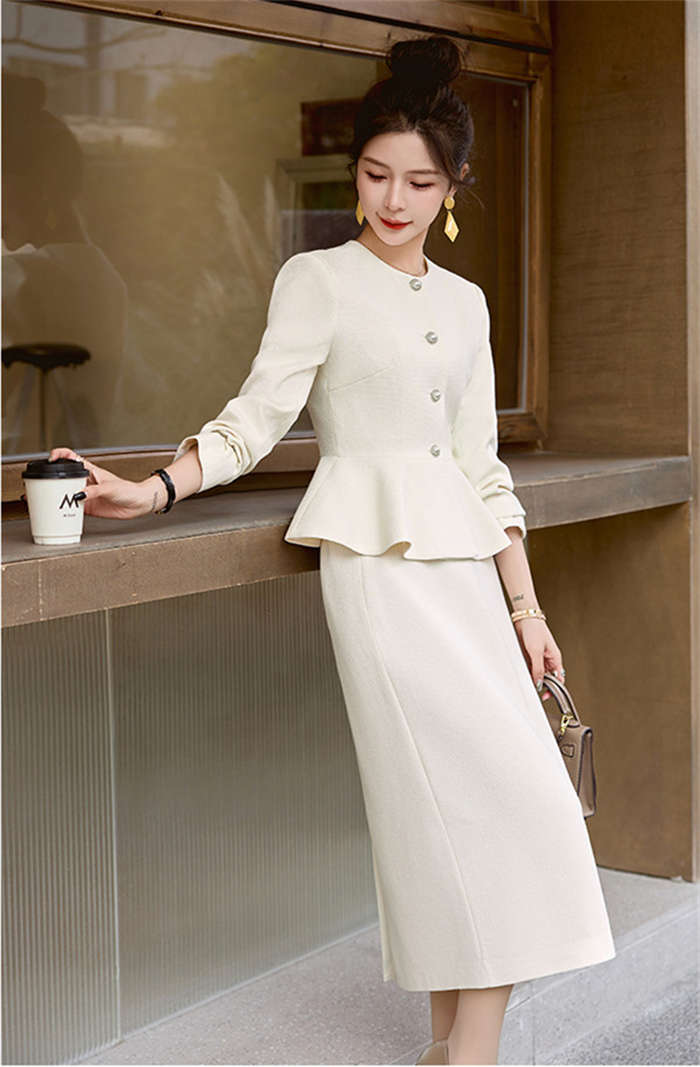 きれいめ フレア ロング丈 スーツ スカート 体型カバー 華やかおしゃれ レディース スカートスーツ 上下セット フォーマルスーツ