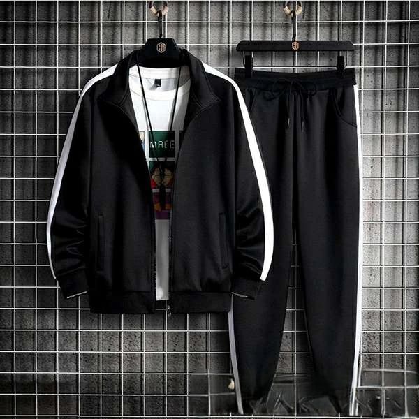 新生活応援 ジャージ セットアップ メンズ 秋服 春物 ジップアップ サイドライン パーカー 上下 スウェットパンツ ゴルフウェア 部屋着 大きいサイズ スポーツ プレゼント ギフト