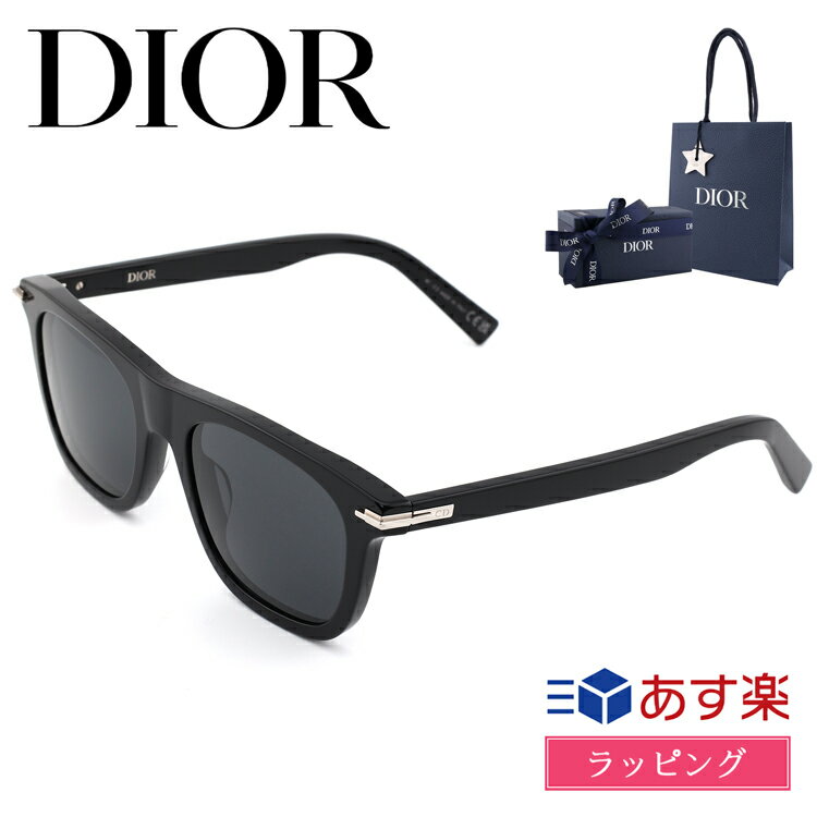 クリスチャンディオール 国内正規品【ラッピング済/ショップ袋付き】Dior ディオール サングラス DiorBlackSuit ブラックスーツ CD クリスチャンディオール ブラック グレー レンズ 紫外線 おしゃれ 人気 メンズ ブランド 正規品 新品 ギフト プレゼント 男性 SUTS13IXR_10A0 夏