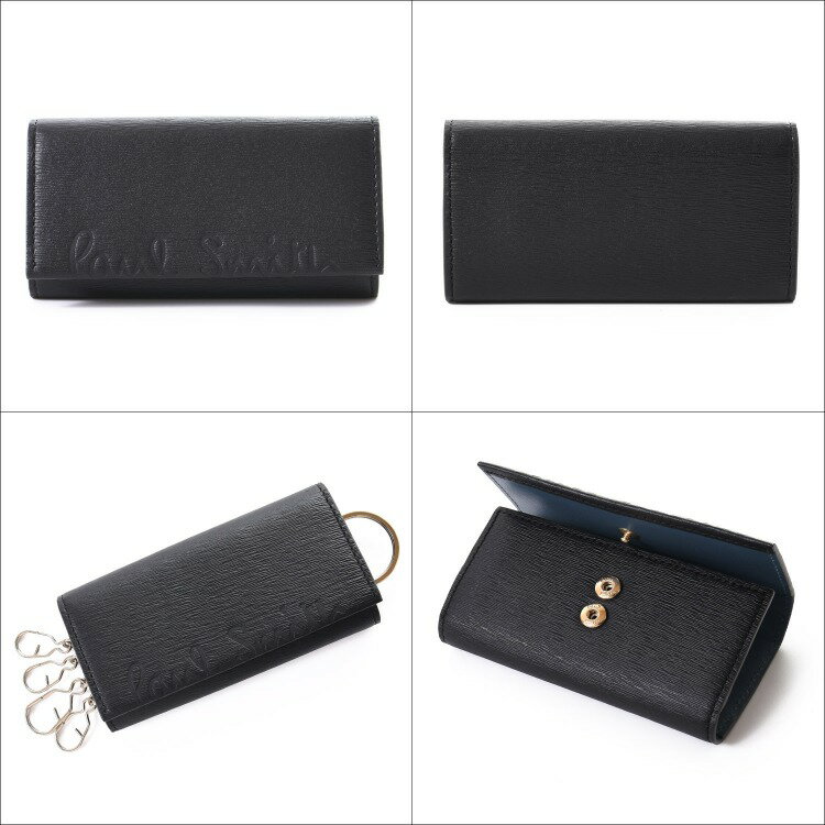 【5%offクーポン】 ポールスミス キーケース 4連 クロップド ロゴ 553408 P044 Pau...