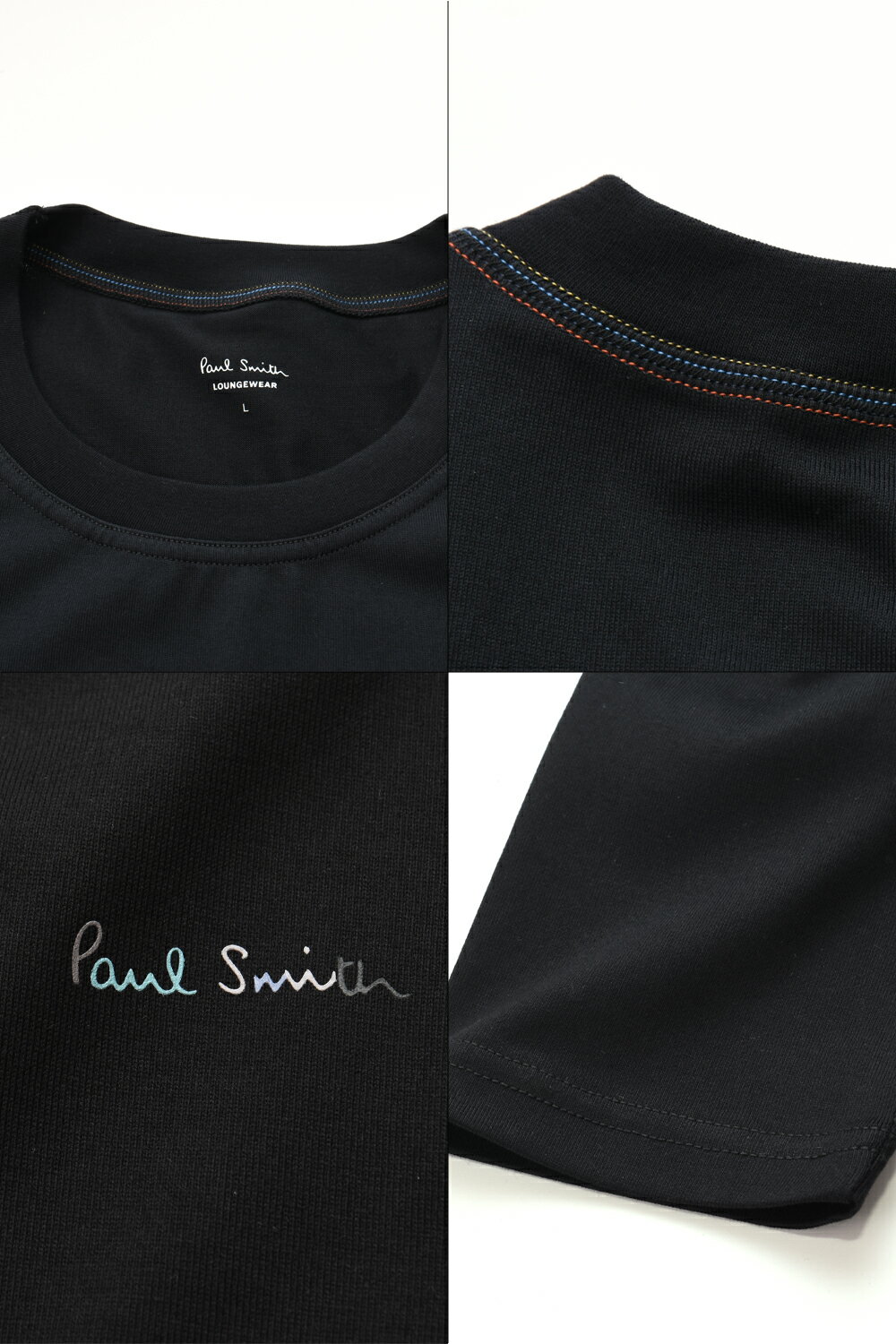 ポールスミス Tシャツ 長袖 グラデーションロゴ 長袖Tシャツ ロンT 853290 7116A ...