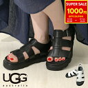 【1000円offcp★9/6-9/7限定】UGG アグ サンダル Capitelle Strap キャピテル ストラップ 1152674 ストラップサンダル 厚底 コンフォートサンダル レザー ラバーソール レディース ブランド 正規品 ギフト プレゼント 実用的 女性 誕生日 靴 軽量 夏 スポーツサンダル