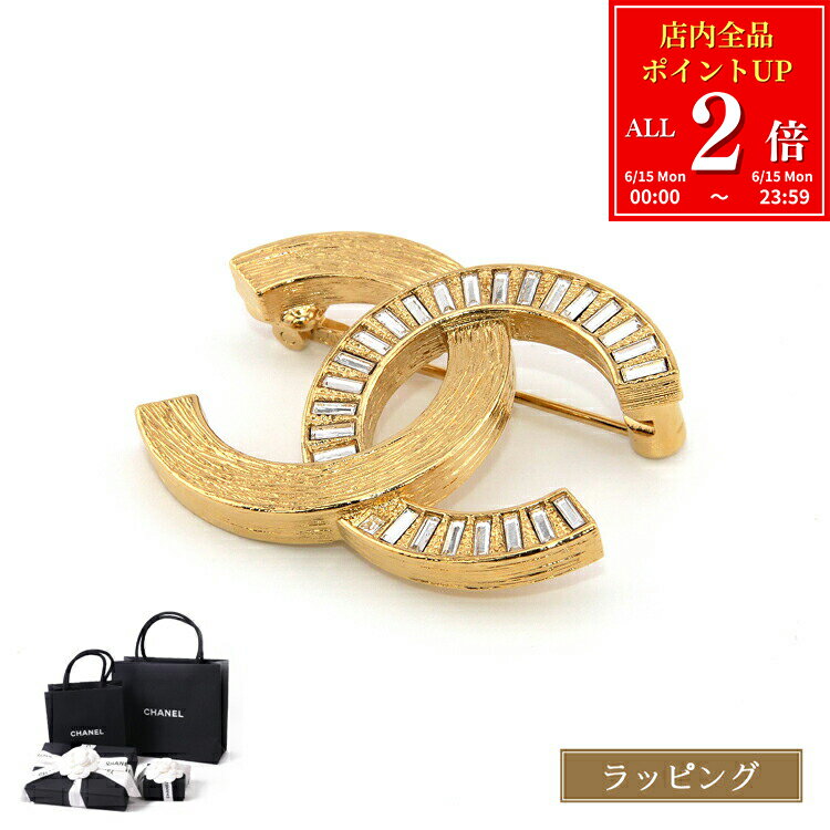 Rakuten - 【全品P2倍★6/15】【国内正規品/ショッパー無料】 シャネル ブローチ アクセサリー CCマーク メタル ゴールド 人気 CHANEL レディース ブランド おしゃれ かわいい 正規品 新品 ギフト プレゼント 女性 女友達 誕生日 ABD182 B16634 NY128