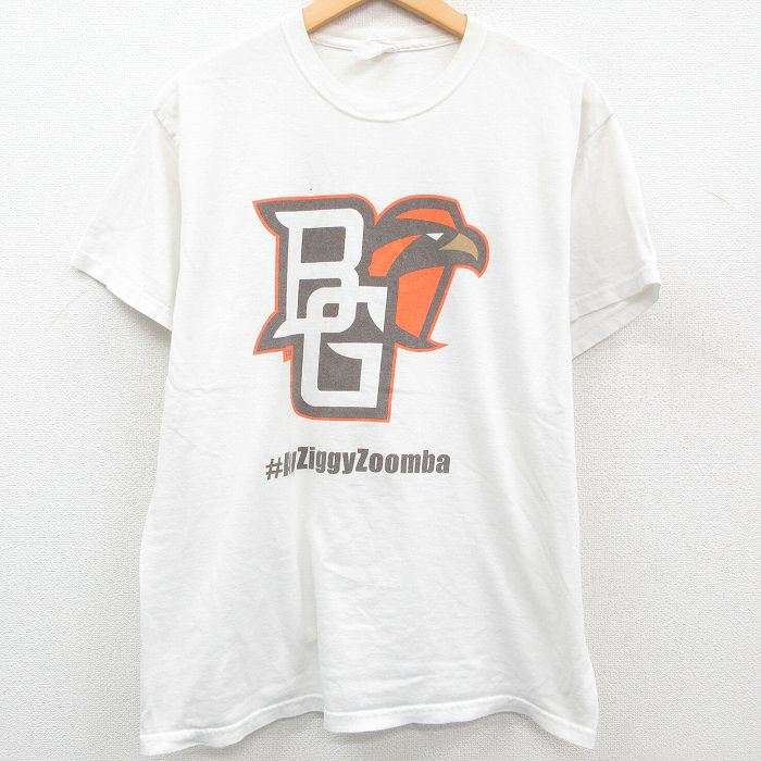 【中古】古着 半袖 ビンテージ ヴィンテージTシャツ メンズ 00年代 00s BG クルーネック 丸首 白 ホワイト Lサイズ 中古 | 春夏 夏物 夏服 ヴィンテージTシャツ メンズファッション カットソー ティーシャツ ティシャツ メンズTシャツ 半袖Tシャツ 半袖ティーシャツ カ 2OF