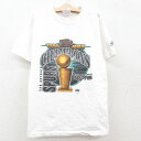 【中古】古着 半袖 ビンテージ ヴィンテージTシャツ キッズ ボーイズ 子供服 90年代 90s NBA サンアントニオスパーズ コットン クルーネック 丸首 白 ホワイト バスケットボール | 春夏 春物 春服 秋冬 秋物 秋服 女の子 子ども服 こども服 カジュアル ファッション お