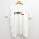 【中古】古着 半袖 ビンテージ ヴィンテージTシャツ メンズ 90年代 90s RELIANCE AUTOMOTIVE コットン クルーネック 丸首 白 ホワイト XLサイズ 中古 | 春夏 夏物 夏服 メンズファッション カットソー ティーシャツ ティシャツ メンズTシャツ 半袖Tシャツ 半袖ティーシ