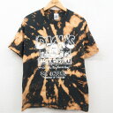 L★古着 半袖 ビンテージ Tシャツ メンズ 90年代 90s DICKS サンアントニオ コットン クルーネック USA製 黒 &yen;&nbsp;3,894（税込） L★古着 半袖 ビンテージ バンド Tシャツ メンズ 00年代 00s ドロップキックマーフィーズ スカル コットン クルーネック 黒 ブリーチ加工 &yen;&nbsp;5,194（税込） L★古着 オールドネイビー OLD NAVY 半袖 ビンテージ Tシャツ メンズ 00年代 00s ビッグロゴ コットン クルーネック USA製 黒 ブリーチ加工 &yen;&nbsp;3,894（税込） L★古着 半袖 ビンテージ Tシャツ メンズ 00年代 00s piper コットン クルーネック 黒 &yen;&nbsp;3,894（税込） L★古着 半袖 ビンテージ Tシャツ メンズ 00年代 00s 教会 コットン クルーネック 黒 &yen;&nbsp;3,244（税込） L★古着 半袖 ビンテージ Tシャツ メンズ 00年代 00s インディアン コットン クルーネック 黒 &yen;&nbsp;5,194（税込） L★古着 半袖 ビンテージ Tシャツ メンズ 00年代 00s MUSIC コットン クルーネック 黒 &yen;&nbsp;3,244（税込） L★古着 半袖 ビンテージ Tシャツ メンズ 00年代 00s ASSASSINS コットン クルーネック 黒 &yen;&nbsp;3,244（税込） L★古着 半袖 ビンテージ Tシャツ メンズ 00年代 00s トラッキング コットン クルーネック 黒 &yen;&nbsp;2,594（税込） L★古着 半袖 ビンテージ Tシャツ メンズ 00年代 00s リンカーン コットン クルーネック 黒 &yen;&nbsp;3,894（税込） L★古着 半袖 ビンテージ Tシャツ メンズ 00年代 00s ワシントンDC コットン クルーネック 黒 &yen;&nbsp;3,244（税込） L★古着 半袖 ビンテージ Tシャツ メンズ 00年代 00s BLOODMANOR コットン クルーネック 黒 &yen;&nbsp;2,594（税込） L★古着 半袖 ビンテージ Tシャツ メンズ 00年代 00s ギリシャ文字 コットン クルーネック 黒 &yen;&nbsp;3,244（税込） L★古着 半袖 ビンテージ Tシャツ メンズ 00年代 00s メッセージ コットン クルーネック 黒 &yen;&nbsp;3,244（税込） L★古着 半袖 ビンテージ Tシャツ メンズ 00年代 00s ジャックモルモン コットン クルーネック 黒 &yen;&nbsp;3,244（税込） L★古着 半袖 ビンテージ Tシャツ メンズ 00年代 00s スカル コットン クルーネック 黒 &yen;&nbsp;3,244（税込） L★古着 半袖 ビンテージ Tシャツ メンズ 00年代 00s SKIDMORE コットン クルーネック 黒 &yen;&nbsp;2,594（税込） L★古着 半袖 ビンテージ Tシャツ メンズ 00年代 00s デトロイト コットン クルーネック 黒 &yen;&nbsp;2,594（税込） L★古着 半袖 ビンテージ Tシャツ メンズ 00年代 00s テキサス コットン クルーネック 黒 &yen;&nbsp;2,594（税込） L★古着 半袖 ビンテージ Tシャツ メンズ 00年代 00s WATCHED コットン クルーネック 黒 &yen;&nbsp;3,244（税込） L★古着 半袖 ビンテージ Tシャツ メンズ 00年代 00s SKDS コットン クルーネック 黒 &yen;&nbsp;2,594（税込）【商品番号】　tsv23064766 【商品名】　L★古着 半袖 ビンテージ Tシャツ メンズ 00年代 00s サンアントニオ DICKS コットン クルーネック 黒 ブリーチ加工 【メンズ参考サイズ】　L 【表記サイズ】　L 【実寸サイズ】　着丈（肩から裾）70cm　着幅（脇から脇）54cm　肩幅52cm 【素材】　コットン100％ 【程度】　A 【コンディション】　全体良好 【仕入先】　アメリカ 【メール便】　可 ************************************************************ 画像枚数の都合上、目立つダメージのみ掲載し、目立たないダメージは省略することがございます。 ●参考サイズ：実寸サイズをもとに当店が判断したサイズ ※商品名内に記載しているのは参考サイズです。 ●表記サイズ：商品のタグに記載してあるサイズ ●実寸サイズ：実際に当店で測ったサイズ To International Customers,Please check and follow shipping cost in Store information.No refund or exchange is accepted with International Customers.We're afraid but there is no staff who can speak English.We will accept any questions only by email in English. 他の厳選古着 ビンテージTシャツはこちらです！ 他の厳選古着 Tシャツ Lサイズはこちらです！