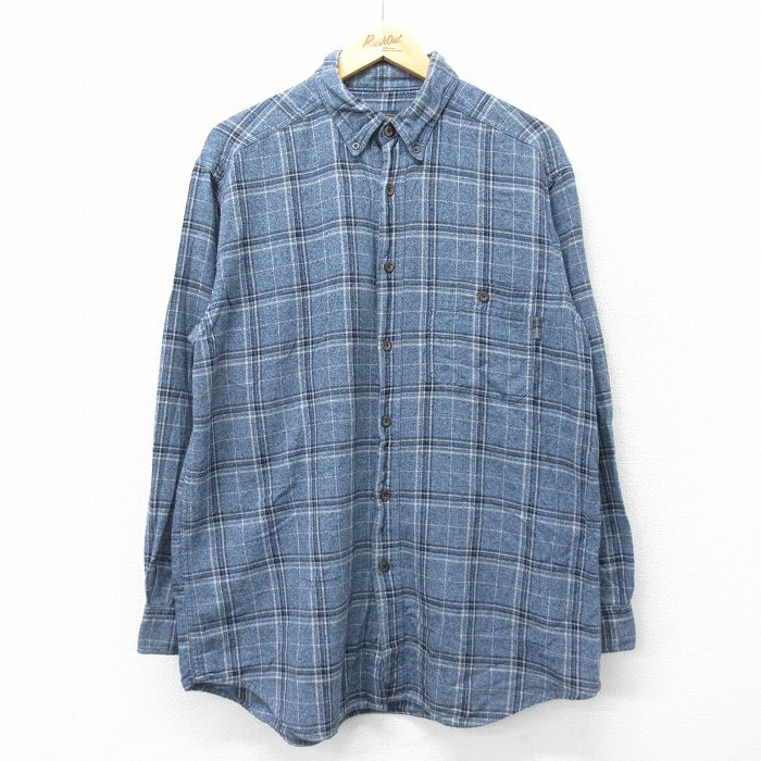 【中古】古着 ウールリッチ WOOLRICH 長袖 フランネ