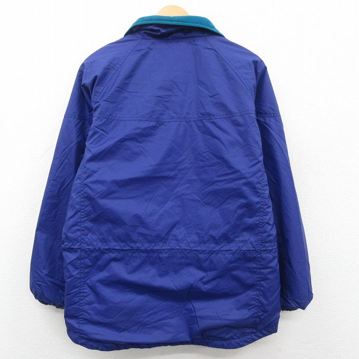 【中古】古着 コロンビア COLUMBIA 長袖 ナイロンジャケット レディース 00年代 00s 襟フリース 大きいサイズ 2L LL ビッグシルエット ゆったり ビッグサイズ オーバーサイズ ラグラン 紫 パープル 中古 アウター ウインドブレーカー | 秋冬 秋物 秋服 冬物
