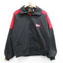 【中古】古着 長袖ジャケット メンズ 90年代 90s Purina Chow 大きいサイズ 2L LL ビッグシルエット ゆったり ビッグサイズ オーバーサイ...