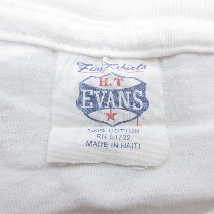 【中古】古着 半袖 ビンテージ ヴィンテージTシャツ メンズ 90年代 90s girls コットン クルーネック 丸首 白 ホワイト 【spe】 Lサイズ 中古 | 春夏 夏物 夏服 ヴィンテージTシャツ メンズファッション カットソー ティーシャツ ティシャツ メンズTシャツ 半 5OF