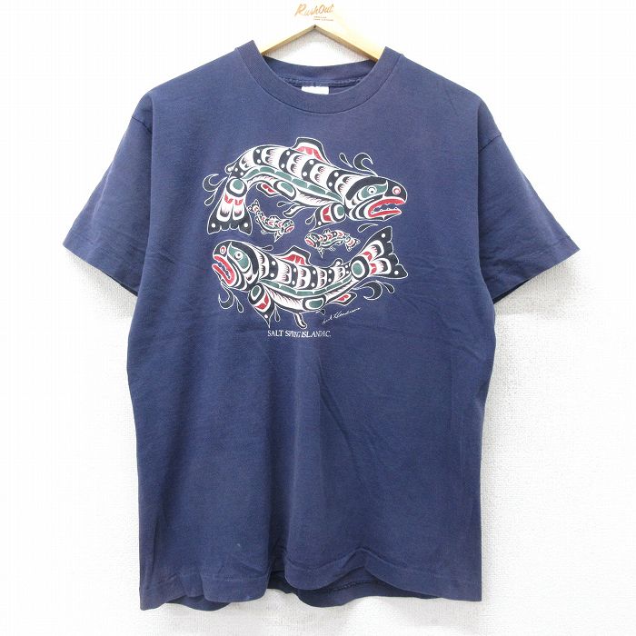 L★古着 半袖 ビンテージ Tシャツ メンズ 90年代 90s ギリシャ文字 コットン クルーネック USA製 紺 &yen;&nbsp;3,244（税込） L★古着 半袖 ビンテージ Tシャツ メンズ 90年代 90s iRISC コットン クルーネック USA製 紺 &yen;&nbsp;2,594（税込） L★古着 半袖 ビンテージ Tシャツ メンズ 90年代 90s コネチカットハスキーズ コットン クルーネック USA製 紺 &yen;&nbsp;5,194（税込） L★古着 半袖 ビンテージ Tシャツ メンズ 90年代 90s アヒル コットン クルーネック 紺 &yen;&nbsp;3,894（税込） L★古着 半袖 ビンテージ Tシャツ メンズ 90年代 90s シアトル コットン クルーネック USA製 紺 &yen;&nbsp;3,244（税込） L★古着 半袖 ビンテージ Tシャツ メンズ 90年代 90s 鳥 コットン クルーネック USA製 紺 &yen;&nbsp;3,894（税込） L★古着 半袖 ビンテージ Tシャツ メンズ 90年代 90s エアフォース コットン クルーネック USA製 紺 &yen;&nbsp;3,894（税込） L★古着 半袖 ビンテージ Tシャツ メンズ 90年代 90s CITIBANK コットン クルーネック USA製 紺 &yen;&nbsp;3,894（税込） L★古着 半袖 ビンテージ Tシャツ メンズ 90年代 90s ペンサコーラビーチ コットン クルーネック USA製 紺 &yen;&nbsp;3,244（税込） L★古着 半袖 ビンテージ Tシャツ メンズ 90年代 90s ノートルダム コットン クルーネック USA製 紺 &yen;&nbsp;3,244（税込） L★古着 半袖 ビンテージ Tシャツ メンズ 90年代 90s USAロゴ コットン クルーネック USA製 紺 &yen;&nbsp;3,244（税込） L★古着 半袖 ビンテージ Tシャツ メンズ 90年代 90s SB2W コットン クルーネック 紺 &yen;&nbsp;3,244（税込） L★古着 ヘインズ 半袖 ビンテージ Tシャツ メンズ 90年代 90s PNC銀行 コットン クルーネック USA製 紺 &yen;&nbsp;3,894（税込） L★古着 フルーツオブザルーム 半袖 ビンテージ Tシャツ メンズ 90年代 90s サンフランシスコ コットン クルーネック USA製 白 &yen;&nbsp;2,594（税込） L★古着 半袖 ビンテージ Tシャツ メンズ 90年代 90s ヨーク イングランド クルーネック カナダ製 紺 &yen;&nbsp;3,244（税込） L★古着 半袖 ビンテージ Tシャツ メンズ 90年代 90s DISCOVERY スペースシャトル コットン クルーネック USA製 紺 &yen;&nbsp;3,244（税込） L★古着 フルーツオブザルーム 半袖 ビンテージ Tシャツ メンズ 90年代 90s 飛行機 コットン クルーネック USA製 白 &yen;&nbsp;3,894（税込） L★古着 フルーツオブザルーム 半袖 ビンテージ Tシャツ メンズ 90年代 90s オースティン コットン クルーネック USA製 赤 &yen;&nbsp;2,594（税込） L★古着 半袖 ビンテージ Tシャツ メンズ 90年代 90s クジラ バーハーバー コットン クルーネック USA製 紺 &yen;&nbsp;3,244（税込） L★古着 フルーツオブザルーム 半袖 ビンテージ Tシャツ メンズ 90年代 90s マウンテンデュー コットン クルーネック USA製 黒 &yen;&nbsp;5,844（税込）【商品番号】　tsv24021515 【商品名】　L★古着 フルーツオブザルーム 半袖 ビンテージ Tシャツ メンズ 90年代 90s 魚 コットン クルーネック カナダ製 紺 【メンズ参考サイズ】　L 【表記サイズ】　L 【実寸サイズ】　着丈（肩から裾）67cm　着幅（脇から脇）53cm　肩幅49cm 【素材】　コットン100％ 【程度】　B 【コンディション】　色むら 【仕入先】　アメリカ 【商品詳細】　カナダ製。裾はシングルステッチです。 【メール便】　可 ************************************************************ 画像枚数の都合上、目立つダメージのみ掲載し、目立たないダメージは省略することがございます。 ●参考サイズ：実寸サイズをもとに当店が判断したサイズ ※商品名内に記載しているのは参考サイズです。 ●表記サイズ：商品のタグに記載してあるサイズ ●実寸サイズ：実際に当店で測ったサイズ To International Customers,Please check and follow shipping cost in Store information.No refund or exchange is accepted with International Customers.We're afraid but there is no staff who can speak English.We will accept any questions only by email in English. 他の厳選古着 ビンテージTシャツはこちらです！ 他の厳選古着 Tシャツ Lサイズはこちらです！