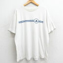 【中古】古着 アディダス adidas 半袖 ビンテージ ヴィンテージTシャツ メンズ 00年代 00s ワンポイントロゴ 大きいサイズ 2L LL ビッグシルエット ゆったり ビッグサイズ オーバーサイズ クルーネック 丸首 白 ホワイト XLサイズ 中古 | 春夏 夏物 夏服 ヴィンテージT