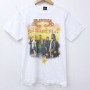 楽天古着屋RushOut【中古】古着 半袖 ビンテージ ヴィンテージ ロックTシャツ バンドTシャツ 80年代 80s アラバマ クルーネック 丸首 USA製 アメリカ製 白 ホワイト Sサイズ 小さいサイズ 中古 メンズ | 春夏 春物 春服 秋冬 秋物 秋服 メンズファッション ロンT カットソー ロンティー