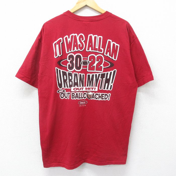 XL★古着 半袖 ビンテージ Tシャツ メンズ 00年代 00s パパジョーズ コットン クルーネック エンジ &yen;&nbsp;2,400（税込） XL★古着 半袖 ビンテージ Tシャツ メンズ 00年代 00s フロリダ コットン クルーネック 紫 &yen;&nbsp;2,400（税込） XL★古着 半袖 ビンテージ Tシャツ メンズ 00年代 00s フロリダ コットン クルーネック 薄紺 &yen;&nbsp;2,400（税込） XL★古着 半袖 ビンテージ Tシャツ メンズ 00年代 00s アメフト 大きいサイズ コットン クルーネック 白 &yen;&nbsp;2,400（税込） XL★古着 半袖 ビンテージ Tシャツ メンズ 00年代 00s クリプルクリーク コットン クルーネック カナダ製 エンジ &yen;&nbsp;3,900（税込） XL★古着 半袖 ビンテージ Tシャツ メンズ 00年代 00s SMS 大きいサイズ コットン クルーネック エンジ &yen;&nbsp;2,400（税込） XL★古着 半袖 ビンテージ Tシャツ メンズ 00年代 00s メッセージ 大きいサイズ コットン クルーネック エンジ &yen;&nbsp;2,400（税込） XL★古着 半袖 ビンテージ Tシャツ メンズ 00年代 00s ゴルフ 刺繍 コットン クルーネック エンジ &yen;&nbsp;2,400（税込） XL★古着 半袖 ビンテージ Tシャツ メンズ 00年代 00s テキサスA&M 大学 コットン クルーネック エンジ &yen;&nbsp;2,400（税込） XL★古着 半袖 ビンテージ Tシャツ メンズ 00年代 00s Pack 大きいサイズ コットン クルーネック エンジ &yen;&nbsp;3,900（税込） XL★古着 半袖 ビンテージ Tシャツ メンズ 00年代 00s アリゾナダイヤモンドバックス 大きいサイズ コットン クルーネック エンジ &yen;&nbsp;3,900（税込） XL★古着 エアロポステール 半袖 ビンテージ Tシャツ メンズ 00年代 00s ビッグロゴ コットン クルーネック エンジ &yen;&nbsp;2,400（税込） XL★古着 ヘインズ 半袖 ビンテージ Tシャツ メンズ 00年代 00s TiME コットン クルーネック エンジ &yen;&nbsp;2,400（税込） XL★古着 半袖 ビンテージ Tシャツ メンズ 00年代 00s フロリダ 刺繍 コットン クルーネック 紺 &yen;&nbsp;2,400（税込） XL★古着 半袖 ビンテージ Tシャツ メンズ 00年代 00s パームスプリングス 大きいサイズ コットン クルーネック エンジ &yen;&nbsp;2,900（税込） XL★古着 半袖 ビンテージ Tシャツ メンズ 00年代 00s ヘビ 大きいサイズ コットン クルーネック エンジ &yen;&nbsp;2,400（税込） XL★古着 半袖 ビンテージ Tシャツ メンズ 00年代 00s パイレーツオブケープコッド スカル コットン クルーネック エンジ &yen;&nbsp;2,400（税込） XL★古着 半袖 ビンテージ Tシャツ メンズ 00年代 00s バスプロショップス 大きいサイズ コットン クルーネック エンジ &yen;&nbsp;2,900（税込） XL★古着 半袖 ビンテージ Tシャツ メンズ 00年代 00s バスプロショップ 大きいサイズ ロング丈 コットン クルーネック エンジ &yen;&nbsp;3,900（税込） XL★古着 フルーツオブザルーム 半袖 ビンテージ Tシャツ メンズ 00年代 00s 00年代 00s ブルドッグ コットン クルーネック 赤 &yen;&nbsp;2,400（税込）【商品番号】　tsv24023582 【商品名】　XL★古着 半袖 ビンテージ Tシャツ メンズ 00年代 00s フロリダ アメフト コットン クルーネック エンジ 【メンズ参考サイズ】　XL 【表記サイズ】　XL 【実寸サイズ】　着丈（肩から裾）73cm　着幅（脇から脇）59cm　肩幅55cm 【素材】　コットン100％ 【程度】　A 【コンディション】　全体良好。 【仕入先】　アメリカ 【商品詳細】　最初の画像はバック画像です。 【メール便】　可 ************************************************************ 画像枚数の都合上、目立つダメージのみ掲載し、目立たないダメージは省略することがございます。 ●参考サイズ：実寸サイズをもとに当店が判断したサイズ ※商品名内に記載しているのは参考サイズです。 ●表記サイズ：商品のタグに記載してあるサイズ ●実寸サイズ：実際に当店で測ったサイズ To International Customers,Please check and follow shipping cost in Store information.No refund or exchange is accepted with International Customers.We're afraid but there is no staff who can speak English.We will accept any questions only by email in English. 他の厳選古着 ビンテージTシャツはこちらです！ 他の厳選古着 Tシャツ XLサイズはこちらです！