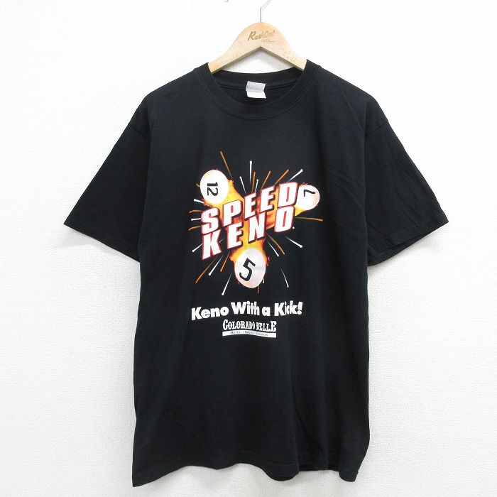 樂天商城 - 【中古】古着 半袖 ビンテージ ヴィンテージTシャツ メンズ 00年代 00s SPEED コットン クルーネック 丸首 黒 ブラック Lサイズ 中古 | 春夏 夏物 夏服 ヴィンテージTシャツ メンズファッション カットソー ティーシャツ ティシャツ メンズTシャツ 半袖Tシャ