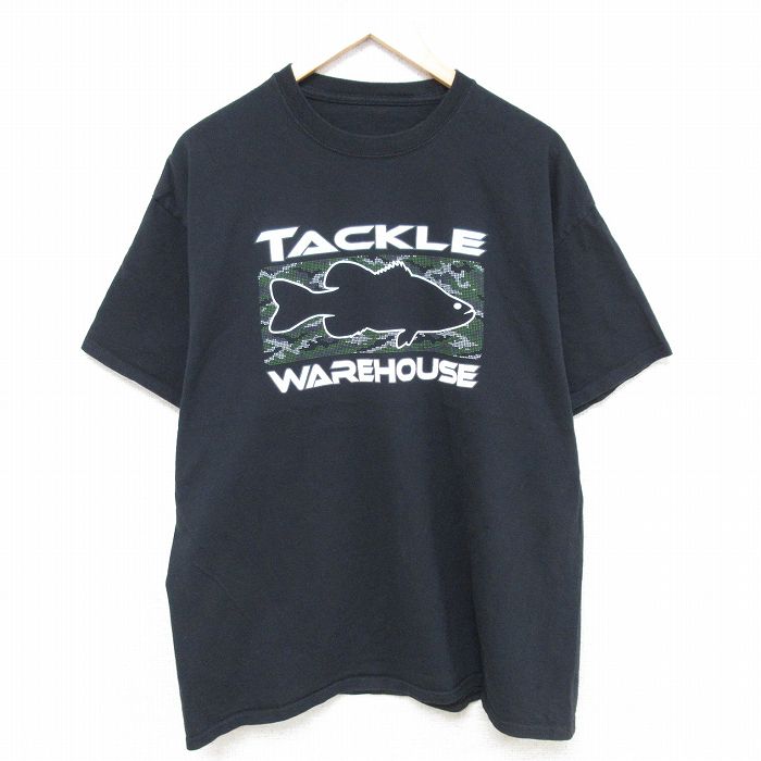 【中古】古着 半袖Tシャツ メンズ TACKLE WAREH