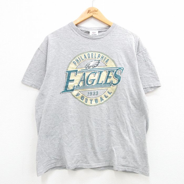 NFL フィラデルフィア・イーグルス Ｔシャツ XL 厚手生地 シングルステッチ 公式 Philadelphia Eagles T-Shirts | DAZN
