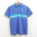【中古】古着 IZOD 半袖 ポロシャツ レディース 90年代 90s MEDINAH 薄紺他 ネイビー 中古 ブラウス トップス | 春夏 春物 春服 秋冬 ...