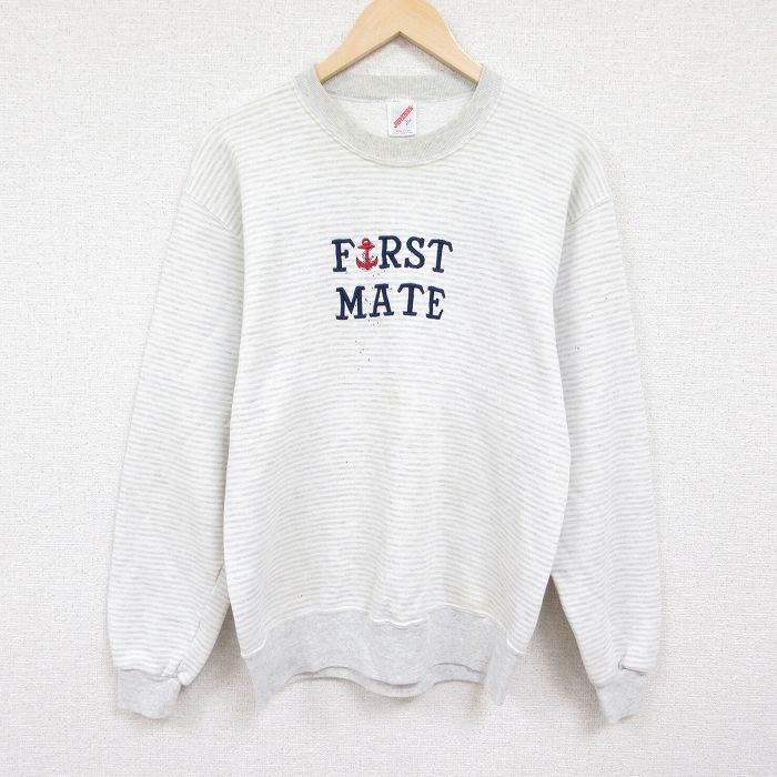 ����š۸��� ���㡼������ Ĺµ�������å� ��� 80ǯ�� 80s FIRST MATE �ɽ� ���롼�ͥå� �ݼ� USA�� ����ꥫ�� �����졼¾ �ܡ����� L������ ��� �����å� �ȥ졼�ʡ� �ȥåץ� | �ղ� ��ʪ ���� ���� ��ʪ ���� ��󥺥ե��å���� �����奢�� ������ 5OF