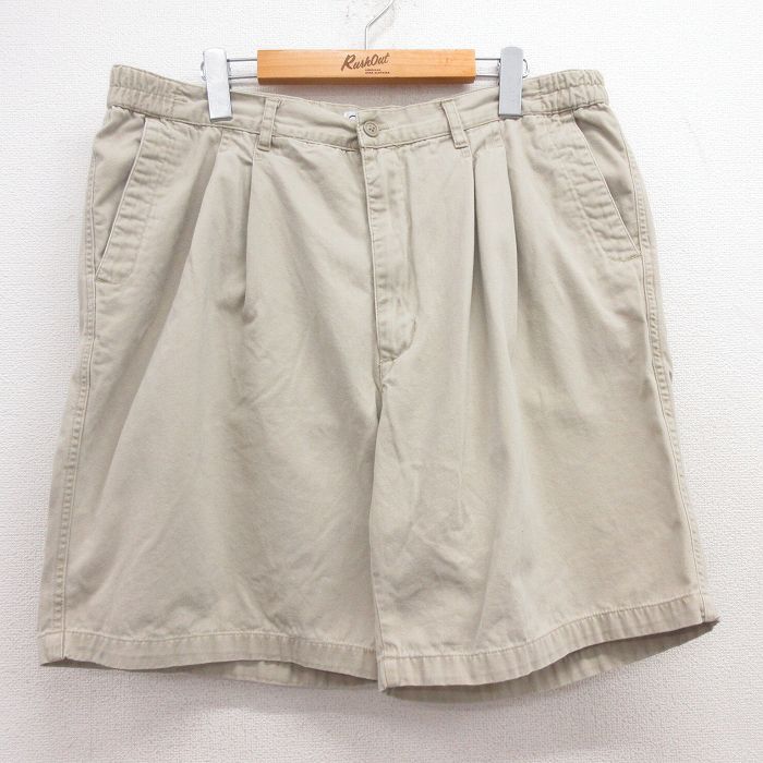 Rakuten - 【中古】古着 チェロキー 00s ショートパンツ メンズ W37 ベージュ コットン カジュアルショーツ アメカジ ストリート ワーク ハーフパンツ きれいめ ヴィンテージ レトロ 24may23