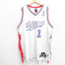 【中古】古着 リーボック REEBOK ビンテージ ヴィンテージ タンクトップ メンズ 00年代 00s NBA デトロイトピストンズ チャウンシービラップス ...