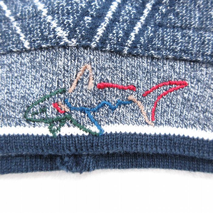 【中古】古着 グレッグノーマン 半袖 ポロシャツ メンズ 大きいサイズ 2L LL ビッグシルエット ゆったり ビッグサイズ オーバーサイズ コットン 紺他 ネイビー XLサイズ 中古 トップス | 春夏 春物 春服 夏物 夏服 カジュアルシャツ メンズファッション 半袖