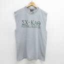 【中古】古着 ビンテージ ヴィンテージ ロック バンド ノースリーブTシャツ メンズ 90年代 90s ビートルズ The Beatles フットボール クルー...