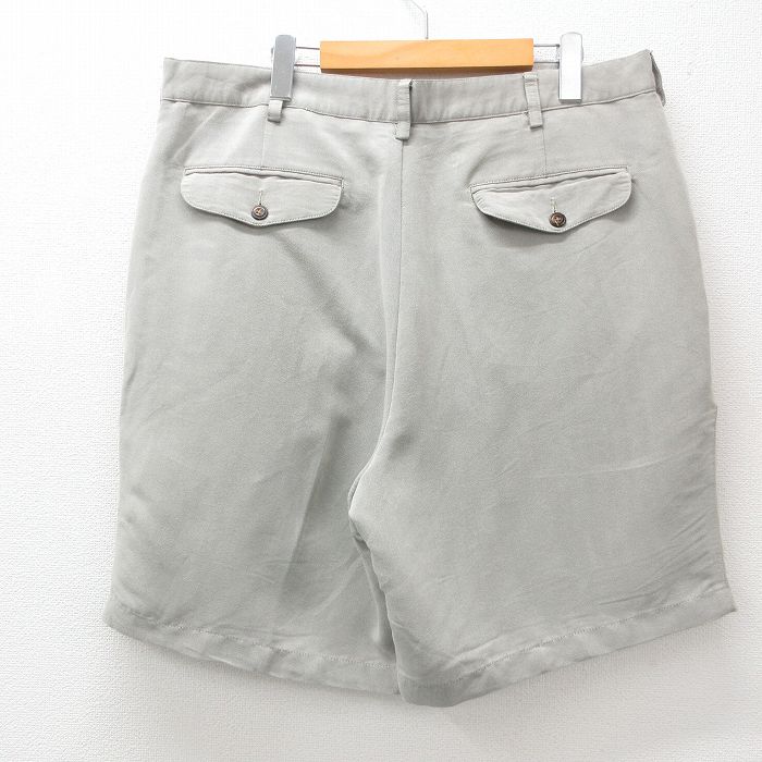 【中古】古着 ショートパンツ ショーツ メンズ 00年代 00s グレー W38 中古 ボトムス 短パン ショーパン ハーフ | 春夏 春物 春服 夏物 夏服 半ズボン カジュアル メンズファッション ファッション おしゃれ