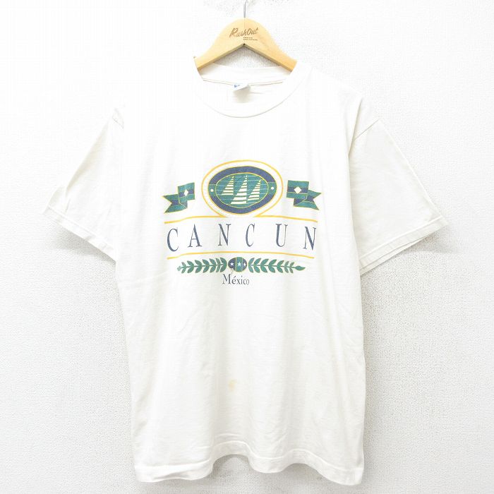 XL★古着 半袖 ビンテージ Tシャツ メンズ 00年代 00s イルカ カンクン 大きいサイズ コットン クルーネック 生成り &yen;&nbsp;2,400（税込） XL★古着 半袖 ビンテージ Tシャツ メンズ 00年代 00s イスラエル コットン クルーネック 生成り &yen;&nbsp;3,900（税込） XL★古着 半袖 ビンテージ Tシャツ メンズ 00年代 00s 汽車 コットン クルーネック 生成り &yen;&nbsp;2,400（税込） XL★古着 半袖 ビンテージ Tシャツ メンズ 00年代 00s TALLIX コットン クルーネック 生成り &yen;&nbsp;3,900（税込） XL★古着 半袖 ビンテージ Tシャツ メンズ 00年代 00s SB 大きいサイズ コットン クルーネック 生成り &yen;&nbsp;2,400（税込） XL★古着 ヘインズ 半袖 ビンテージ Tシャツ メンズ 00年代 00s Kendle コットン クルーネック 生成り &yen;&nbsp;9,900（税込） XL★古着 ジャージーズ 半袖 ビンテージ Tシャツ メンズ 00年代 00s ケープコッド コットン クルーネック 生成り &yen;&nbsp;2,400（税込） XL★古着 半袖 ビンテージ Tシャツ メンズ 00年代 00s ケニア 大きいサイズ コットン クルーネック 生成り &yen;&nbsp;4,900（税込） XL★古着 STEVE&BARRYS 半袖 ビンテージ Tシャツ メンズ 00年代 00s リス コットン クルーネック 生成り &yen;&nbsp;2,400（税込） XL★古着 半袖 ビンテージ Tシャツ メンズ 00年代 00s シカ グランドキャニオン コットン クルーネック 生成り &yen;&nbsp;2,400（税込） XL★古着 半袖 ビンテージ Tシャツ メンズ 00年代 00s 犬 パグ コットン クルーネック 生成り &yen;&nbsp;2,400（税込） XL★古着 半袖 ビンテージ Tシャツ メンズ 00年代 00s 星 大きいサイズ コットン クルーネック 生成り &yen;&nbsp;2,900（税込） XL★古着 フルーツオブザルーム 半袖 ビンテージ Tシャツ メンズ 00年代 00s ベルビューウエスト コットン クルーネック 生成り &yen;&nbsp;2,900（税込） XL★古着 半袖 ビンテージ Tシャツ メンズ 00年代 00s スカル DAD コットン クルーネック 生成り &yen;&nbsp;2,400（税込） XL★古着 ヘインズ 半袖 ビンテージ Tシャツ メンズ 00年代 00s メリーランド コットン クルーネック 生成り &yen;&nbsp;1,900（税込） XL★古着 半袖 ビンテージ Tシャツ メンズ 00年代 00s ヨット 大きいサイズ コットン クルーネック 生成り &yen;&nbsp;1,900（税込） XL★古着 ヘインズ 半袖 ビンテージ Tシャツ メンズ 00年代 00s ギター 大きいサイズ コットン クルーネック 生成り &yen;&nbsp;3,900（税込） XL★古着 フルーツオブザルーム 半袖 ビンテージ Tシャツ メンズ 00年代 00s 00年代 00s ブルドッグ コットン クルーネック 赤 &yen;&nbsp;2,400（税込） XL★古着 フルーツオブザルーム 半袖 ビンテージ Tシャツ メンズ 00年代 00s HUNING CLUB コットン クルーネック 生成り &yen;&nbsp;3,900（税込） XL★古着 半袖 ビンテージ Tシャツ メンズ 00年代 00s KANSAS BNSF 大きいサイズ コットン クルーネック 生成り &yen;&nbsp;3,900（税込）【商品番号】　tsv24060788 【商品名】　XL★古着 半袖 ビンテージ Tシャツ メンズ 00年代 00s カンクン コットン クルーネック 生成り 【メンズ参考サイズ】　XL 【表記サイズ】　42 XL 【実寸サイズ】　着丈（肩から裾）68cm　着幅（脇から脇）59cm　肩幅50cm 【素材】　コットン100％ 【程度】　B 【コンディション】　穴、汚れ 【仕入先】　アメリカ 【メール便】　可 ************************************************************ 画像枚数の都合上、目立つダメージのみ掲載し、目立たないダメージは省略することがございます。 ●参考サイズ：実寸サイズをもとに当店が判断したサイズ ※商品名内に記載しているのは参考サイズです。 ●表記サイズ：商品のタグに記載してあるサイズ ●実寸サイズ：実際に当店で測ったサイズ To International Customers,Please check and follow shipping cost in Store information.No refund or exchange is accepted with International Customers.We're afraid but there is no staff who can speak English.We will accept any questions only by email in English. 他の厳選古着 ビンテージTシャツはこちらです！ 他の厳選古着 Tシャツ XLサイズはこちらです！