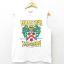 【中古】古着 All Sport ノースリーブ ビンテージ ヴィンテージTシャツ メンズ 90年代 90s TAVERN コットン クルーネック 丸首 USA製...