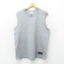 【中古】古着 ナイキ NIKE ノースリーブ ビンテージ ヴィンテージTシャツ メンズ 90年代 90s ワンポイントロゴ センタースウォッシュ クルーネック ...