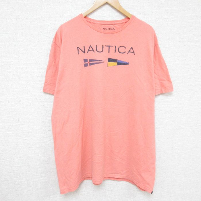 【中古】古着 ノーティカ NAUTICA 半袖 ブランドTシャツ メン...(4.0)