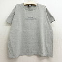 【中古】古着 ラルフローレン Ralph Lauren ポロジーンズ 半袖Tシャツ キッズ ボーイズ 子供服 00年代 00s ビッグロゴ クルーネック 丸首 グレー 霜降り | 春夏 春物 春服 秋冬 秋物 秋服 女の子 子ども服 こども服 カジュアル ファッション おしゃれ かわい