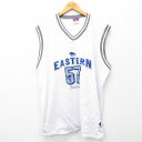 【中古】古着 チャンピオン Champion ビンテージ ヴィンテージ タンクトップ メンズ 00年代 00s イースタン パンサーズ 大きいサイズ 2L LL...
