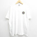 【中古】古着 ヘインズ Hanes 半袖 ビンテージ ヴィンテージTシャツ メンズ 00年代 00s DEPARTMENT 大きいサイズ 2L LL ビッグシルエット ゆったり ビッグサイズ オーバーサイズ コットン クルーネック 丸首 白 ホワイト XLサイズ 中古 | 春夏 夏物 夏服 ヴィ(4)