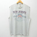 【中古】古着 フルーツオブザルーム ビンテージ ヴィンテージ ノースリーブTシャツ メンズ 90年代 90s ニュージャージー 大きいサイズ 2L LL ビッグ...