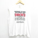 【中古】古着 ビンテージ ヴィンテージ ノースリーブTシャツ メンズ 00年代 00s DICKS 大きいサイズ 2L LL ビッグシルエット ゆったり ビッグ...