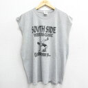 【中古】古着 ビンテージ ヴィンテージ ノースリーブTシャツ メンズ 00年代 00s レスリング 大きいサイズ 2L LL ビッグシルエット ゆったり ビッグ...