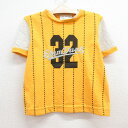 【中古】古着 半袖 ビンテージ ヴィンテージTシャツ キッズ ボーイズ 子供服 90年代 90s Slam Punk 32 クルーネック 丸首 USA製 アメリカ製 黄他 イエロー | 春夏 春物 春服 秋冬 秋物 秋服 女の子 子ども服 こども服 カジュアル ファッション おしゃれ かわ