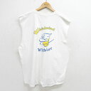 【中古】古着 リー Lee ビンテージ ヴィンテージ ノースリーブTシャツ メンズ 00年代 00s Whirlwind ビール 大きいサイズ 2L LL ビッ...