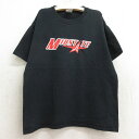 【中古】古着 半袖 ビンテージ ヴィンテージTシャツ キッズ ボーイズ 子供服 00年代 00s MIDSTATE コットン クルーネック 丸首 黒 ブラック | 春夏 春物 春服 秋冬 秋物 秋服 女の子 子ども服 こども服 カジュアル ファッション おしゃれ かわいい